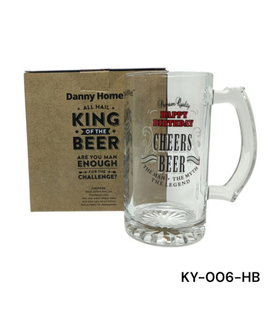 CANECA VIDRO (6104) KY-006-HB