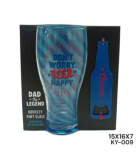 COPO VIDRO C/ABRIDOR KY-009