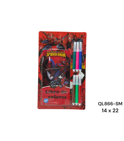 KIT P/PINTAR SPIDER M QL866-SM