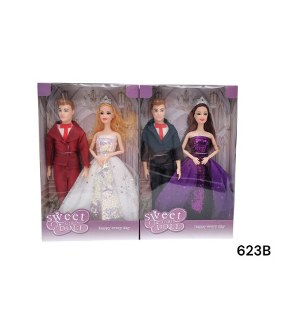 BONECA CASAL 623B U07