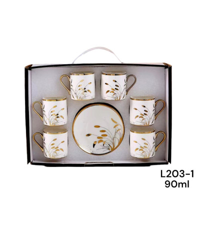 JOGO XICARA 90ML L203-1 xA-11