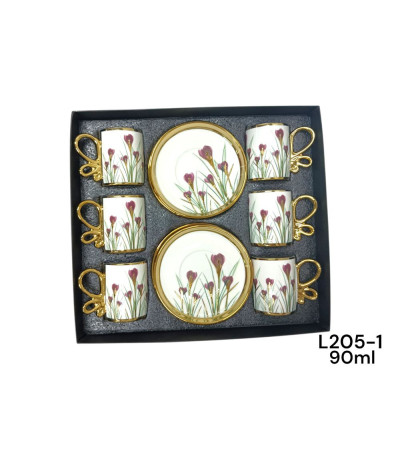 JOGO XICARA 90ML L205-1 xA-20