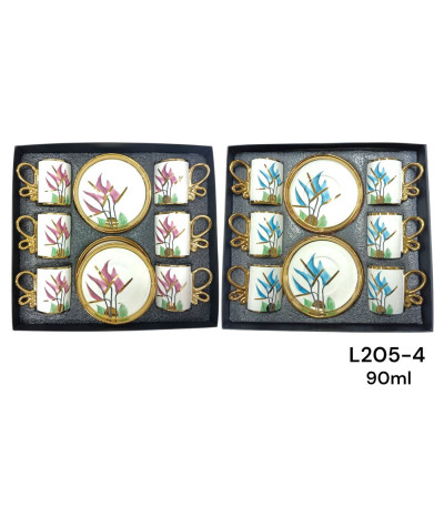 JOGO XICARA 90ML L205-4 U03