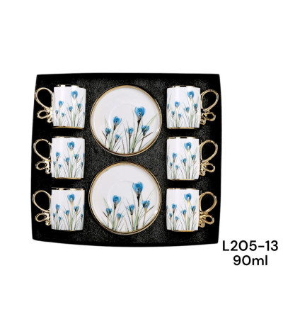 JOGO XICARA 90ML L205-13 U03