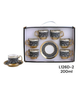 JOGO XICARA 200ML L126D-2 U03