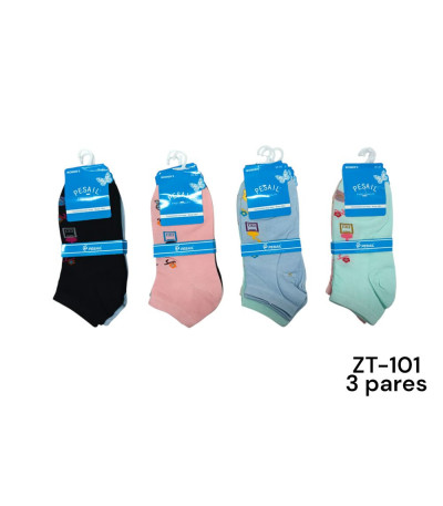 MEIA ADULTO 3PAR ZT-101