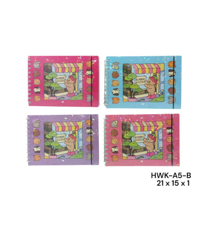 CADERNO P/PINTAR HWK-A5-B