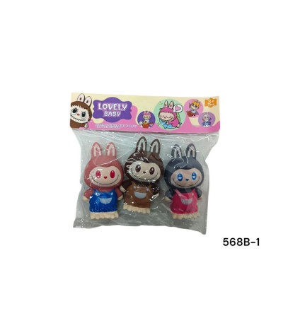 VINIL LABUBU 3PC 568B-1
