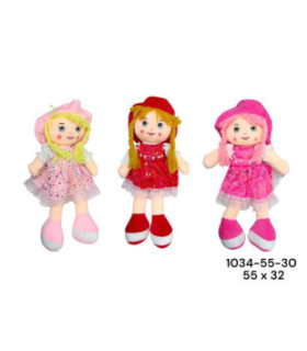 BONECA PANO C/SOM 1034-55-30