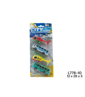 CITY COLECAO FRICCAO 4PC L778-10