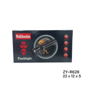 LANTERNA LED REGAR USB ZY-R628