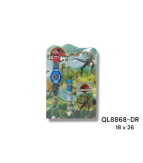 KIT REL C/CANETA DINO QL8868-DR