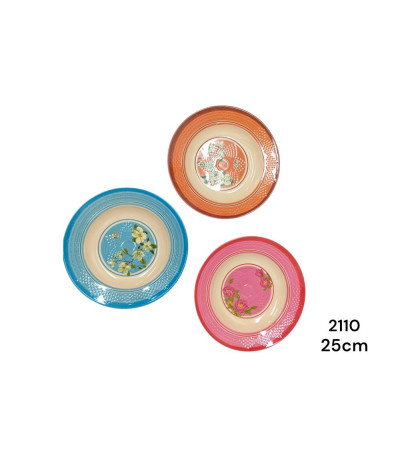 PLATO HONDO MELAMINE 25.5CM 2110 U01