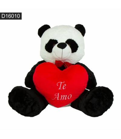 PELUCHE PANDA C/CORAZON D16010