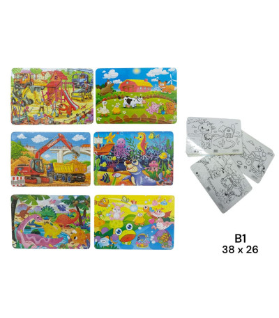 QUEBRA CABEZA SORTIDO B1