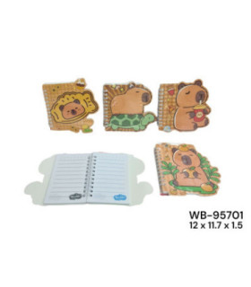 MINI CADERNO CAPIVA WB-95701