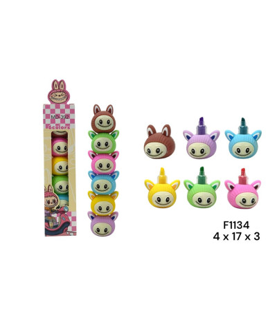 PINCEL LABUBU 5COR (392) F1134