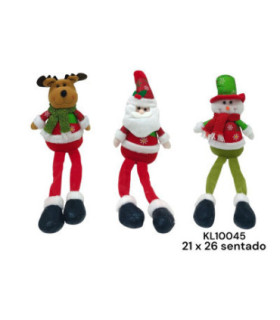 PELUCHE NATALINO SORTIDO KL10045