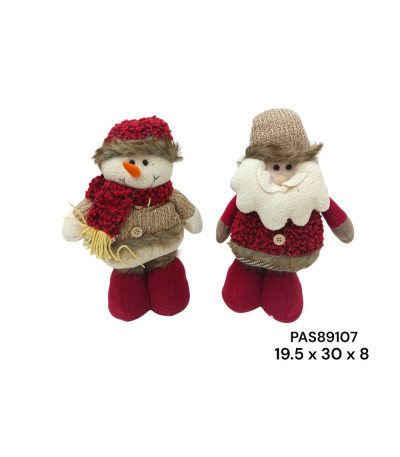 PELUCHE NATALINO SORTIDO PAS89107