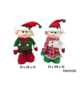 PELUCHE NATALINO SORTIDO PASCY05