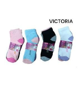 MEIA FEM ADULTO 3PAR (3427) VICTORIA
