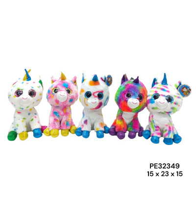PELUCHE UNICORN 23CM PE32349