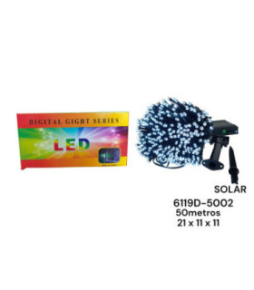 PISCA LED SOLAR 500L 50M BR 6119D-5002