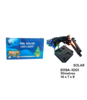 PISCA LED SOLAR 100L COLOR 10M 6119A-1001