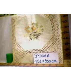 TOALHA MESA P1006A 152X350CM BE OB xE-48