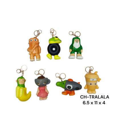 CHAVEIRO TRALALA SORTIDO (AQQWJ16)