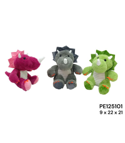 PELUCHE DINO 22CM PE125101
