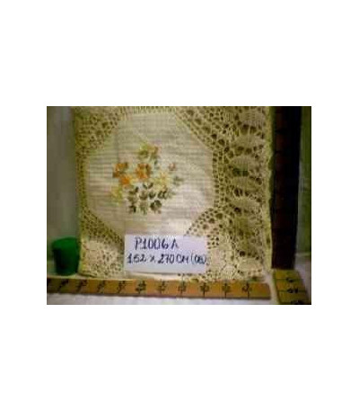 TOALHA MESA P1006A 152X270CM BE (OB)