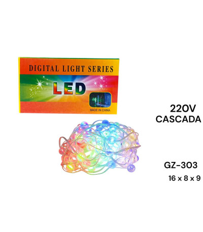 PISCA LED CASCATA 220V GZ-303