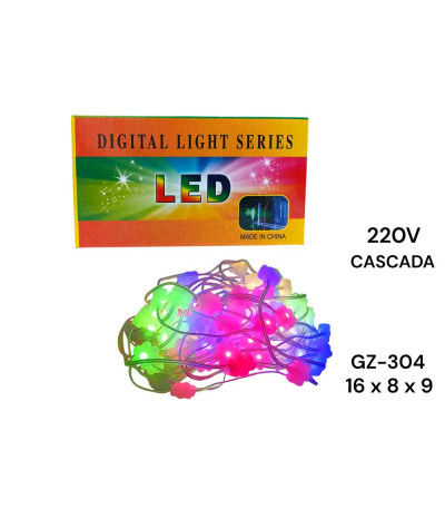 PISCA LED CASCATA 220V GZ-304