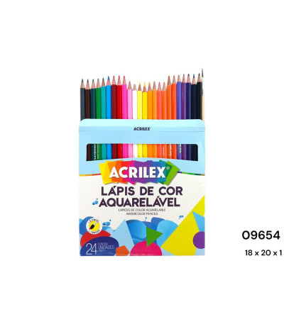 LAPIS COR 24PC 09654