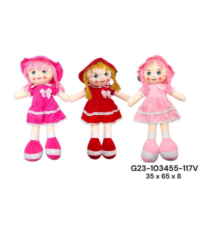 BONECA PANO C/SOM G23-103455-117V