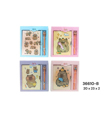 AGENDA C/CANETA CAPIVARA 36610-B