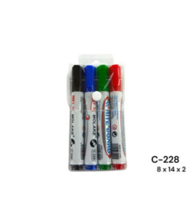 MARCADOR 4PC C-228
