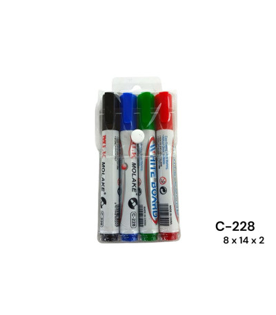 MARCADOR 4PC C-228