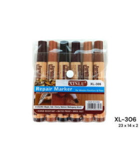 PINCEL ATOMICA P/MADEIRA  6PC XL-306