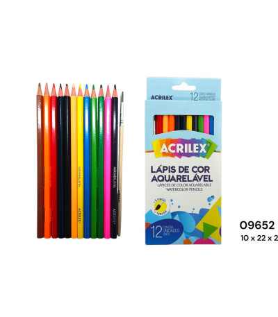 LAPIS DE COR 12PC  09652