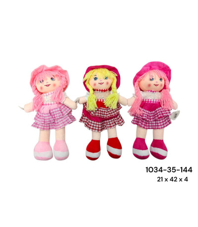 BONECA PANO C/SOM 1034-35-144