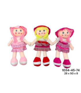 BONECA PANO C/SOM 1034-45-74