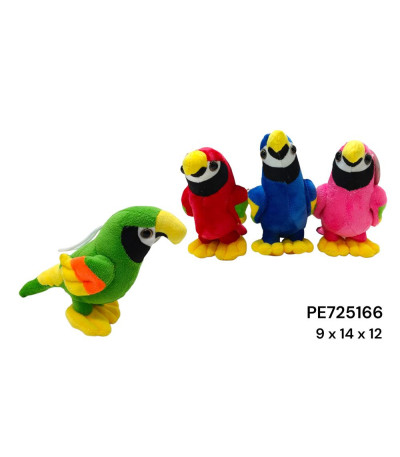 PELUCHE ARARA 13CM PE725166