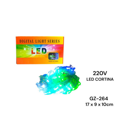 PISCA LED CORTINA 220V GZ-264