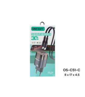 CARREGADOR C/CABO C OS-C51-C