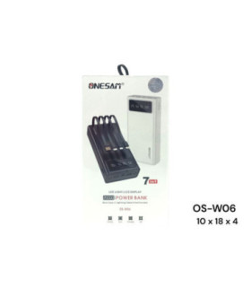 CARREGADOR 7 IN 1 OS-W06