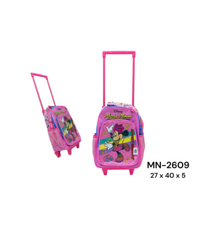 MOCHILA MINNIE C/RODA MN2609