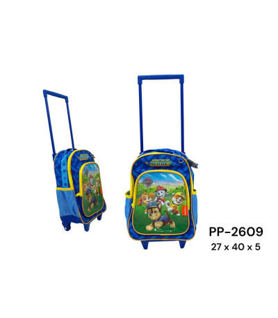 MOCHILA PAWPATROL C/RODA PP2609 U03