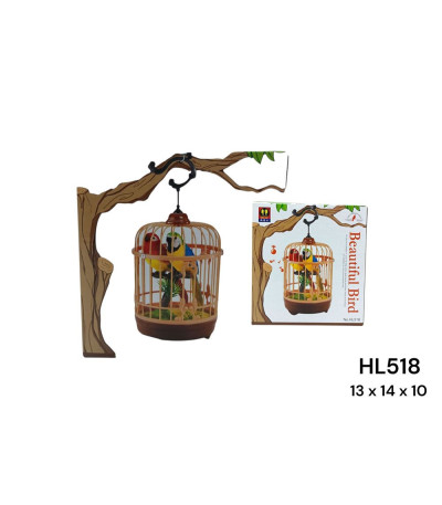 PASSARINHO C/GAIOLA HL518 (A/B)